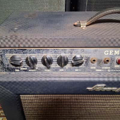 1966 Ampeg G-12 Gemini I 2-Channel 22-Watt 1x12" Guitar Combo image 2