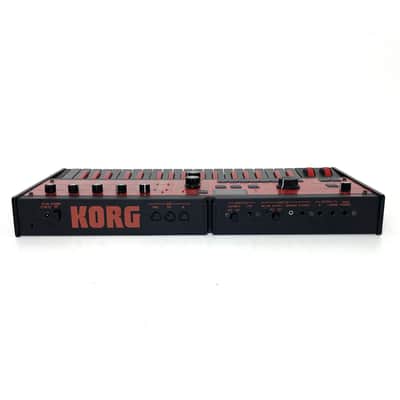 Korg MicroKORG Limited Black Red Edition BKRD w/ Universal power supply, Condenser mic and Original box 37-Key Synthesizer/Vocoder Worldwide Shipment image 8