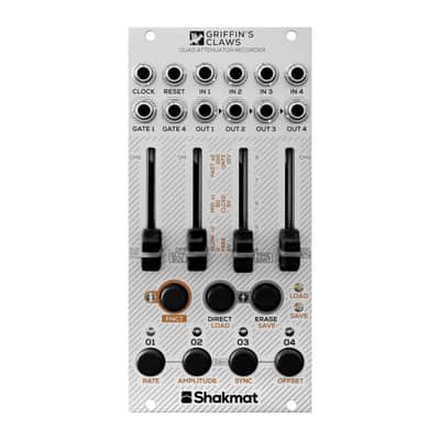 Shakmat Modular Griffin's Claws Quad Attenuator Recorder image 1