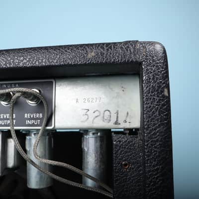 1972 Fender Princeton Reverb Guitar Amplifier Amp Silverface image 12