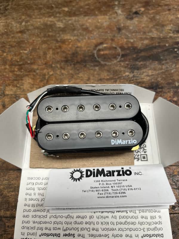 Dimarzio DP 100 Super Distortion 50th Anniversary Humbucker Electric Guitar Pickup Dimarzio image 1