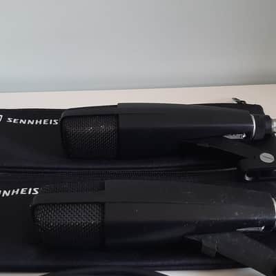 Set of 2x Sennheiser MD 421-N4 Cardioid Dynamic Microphones 1960s - 1980s - White image 3