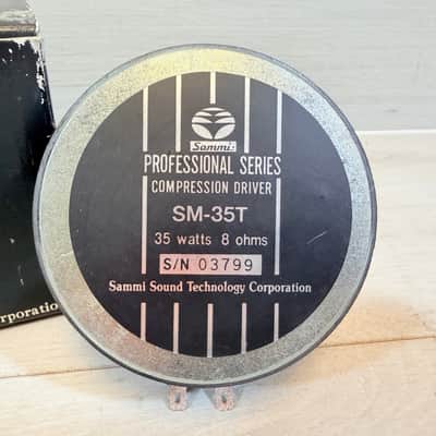 Sammi SM-35T Compression Driver 35W 8 Ohm Professional Series w/ Box image 2