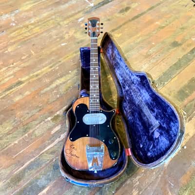 Magnatone Mark III electric guitar c 1950’s Mahogany original vintage USA bigsby lifton stone cali girl case image 4