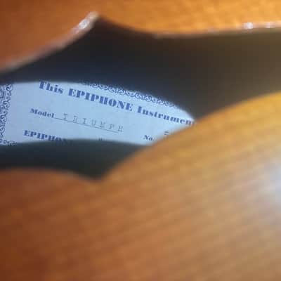 Epiphone Triumph Regent 1948 - 1953 - Blonde image 6
