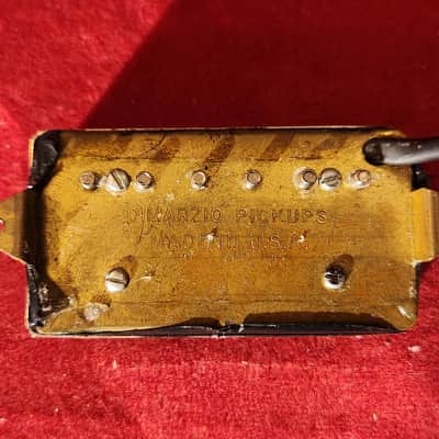 Vintage 1970s DiMarzio Humbucker Chrome 7.55 OHMS image 2
