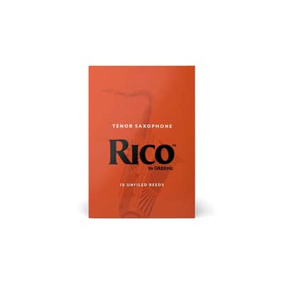 Rico by D'Addario Tenor Saxophone Reeds Strength 2.5 - 10 Pack image 1