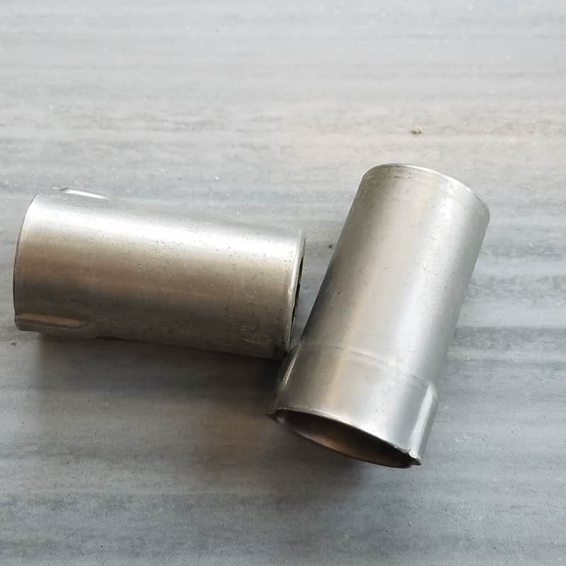 Cinch Pair (2) Tube Shields 12AX7 9-pin J-Slot TS103U02 mil spec J52-04 Vintage Vacuum 1950s-1960s image 1