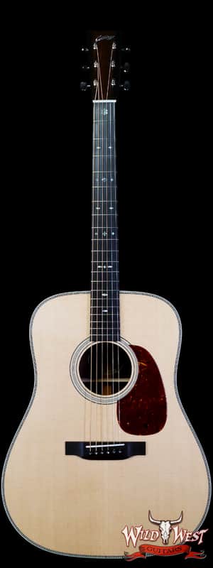 Collings D Serise Dreadnought D2H Sitka Spruce Top East Indian Rosewood Back & Sides 45 Style Snowflake Inlays Natural image 1