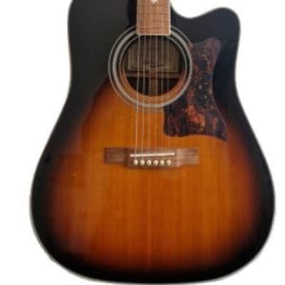 Epiphone Dr-500mce/Vs Acoustic Guitar - Cutaway Design - Excellent w/ Original Box image 1