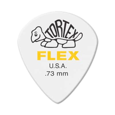 Dunlop 466R.73 TORTEX® FLEX™ Jazz III XL Guitar Picks 72 Picks image 1