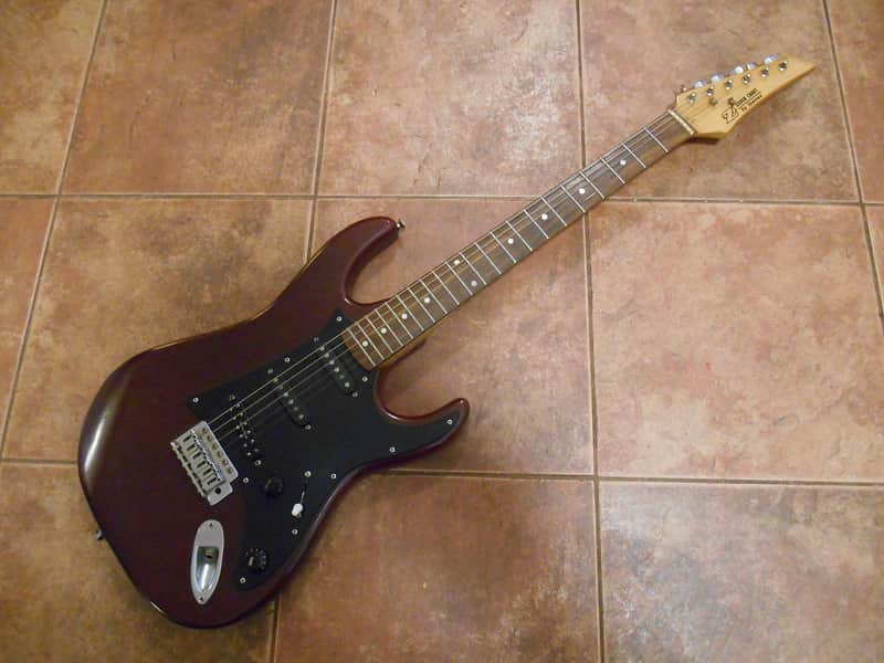 Vintage Ibanez Silver Cadet Electric Guitar. Seymour Duncan | Reverb