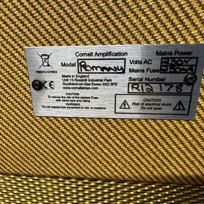 Cornell Romany 12 Reverb - Tweed image 8