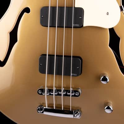 Pre-Owned Schecter Corsair Bass Metallic Gold image 4