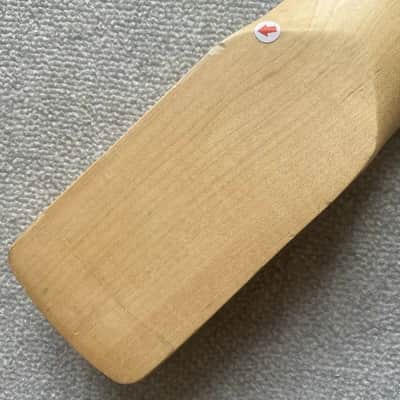 Black Maple Wood 4 String Jazz Bass Style Neck, Rosewood Fingerboard image 9
