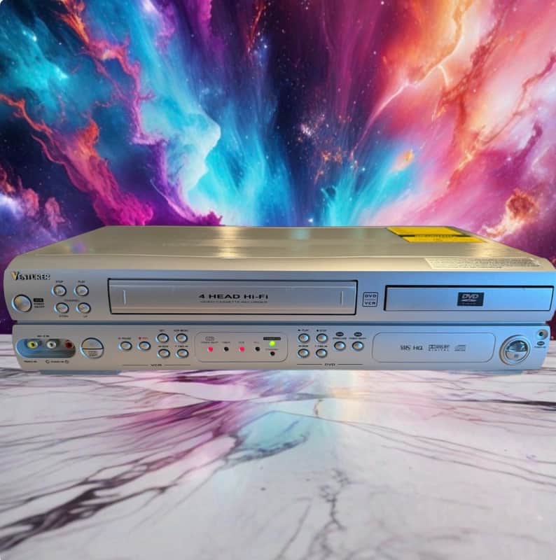 Venturer RVS2631 DVD VCR Combo Player 4 Head Hi Fi VHS Unit Tested Working image 1
