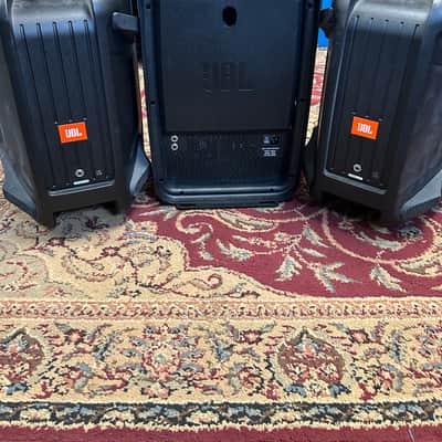 JBL EON208P Portable 8-Channel PA System 2010s - Black image 2