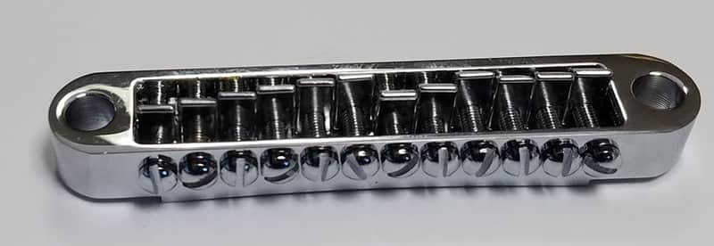 Cepheus 12 String Tune-O-Matic TOM Guitar Bridge Chrome image 1