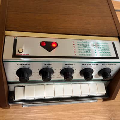 Keio (Korg) Donca Matic Mini Pops 20S Vintage Analog Drum Machine (1972) - Rare Stereo Model image 8
