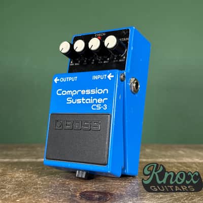 Boss CS-3 Compression Sustainer (Silver Label) 1997 - Present - Blue image 1