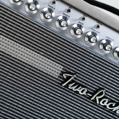 Two-Rock Silver Sterling Signature 150W Head, 230V - Grey Suede image 4