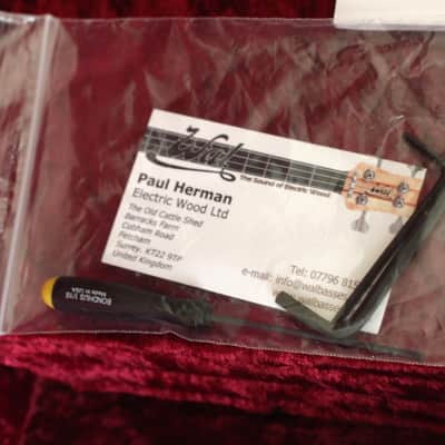 2011 Wal Mk 2 Fretless MINT w/ case image 19