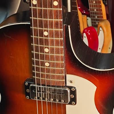 Egmond Kansas City 1960s - Brown Sunburst image 6