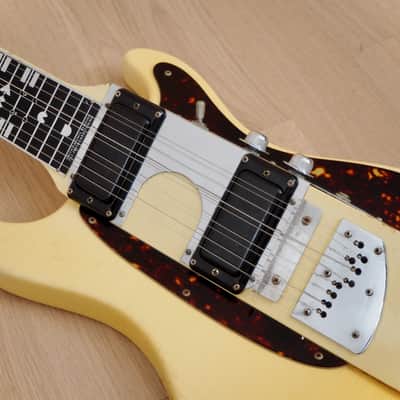 1967 Mosrite Melobar Walt Smith Electric Lap Steel Guitar White, 100% Original w/ Case image 8