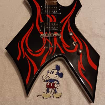 B.C. Rich Kerry King Signature Warlock - Black/Red image 2
