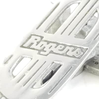 Rogers Pre-CBS Split-Heel Swiv-O-Matic Foot Pedal Bass Drum 396R Vintage 60s USA image 3