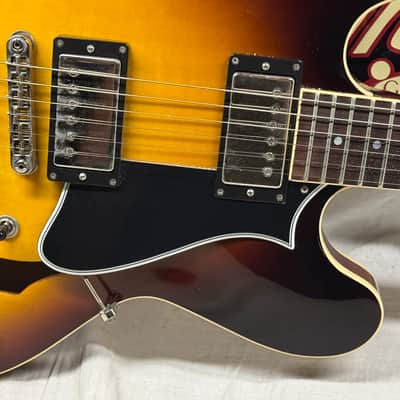 Heritage H-535 h535 Semi-Hollowbody Guitar with Case 2021 - Original Sunburst image 6