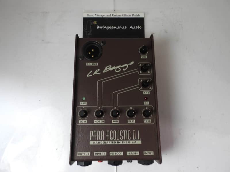 LR Baggs Para Acoustic DI Direct Box EQ Equalizer Free USA Shipping image 1