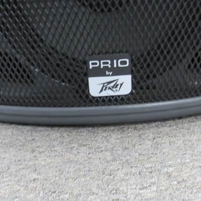 Peavey PR10 400-Watt 2-Way 10" Passive Loudspeaker 2010s - Black image 3