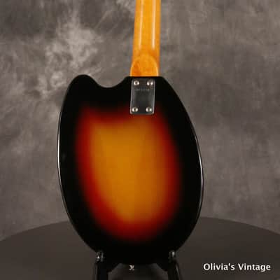Vox Mando-Guitar 100% Complete 1960s Sunburst image 11