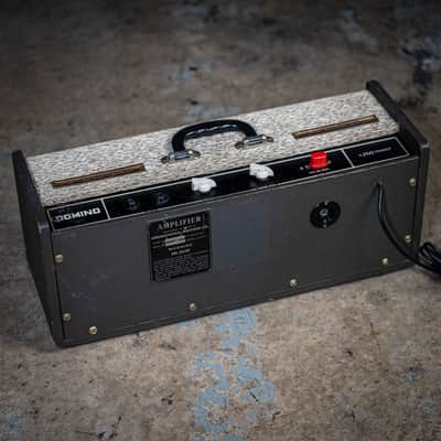 Vox JMI Jennings Domino Bass Head Black 1960 image 3