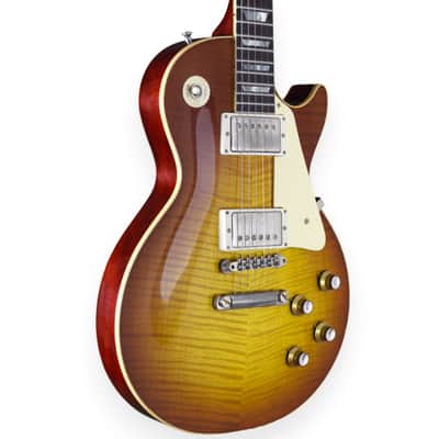 Gibson Custom 1960 Les Paul Standard Reissue VOS Iced Tea Burst image 2