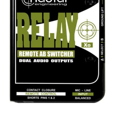 Radial Relay XO Balanced Remote A/B Switcher RelayXO Mint In Box image 2
