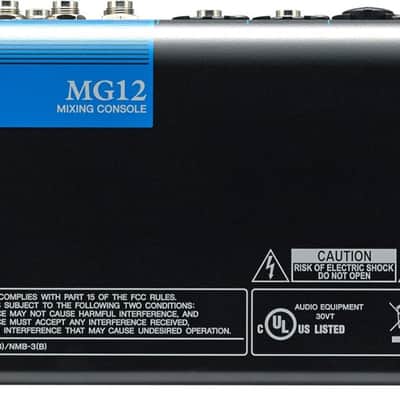 Yamaha MG12 12-Channel Analog Mixer image 6
