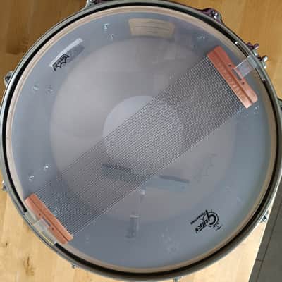 Gretsch GAS5514-ST Brooklyn Standard 5.5x14" 8-Lug Snare Drum 2020 - Present - Satin Black Metallic image 4