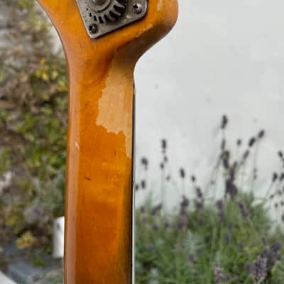 1964 Fender Precision Bass in Fiesta Red. image 4