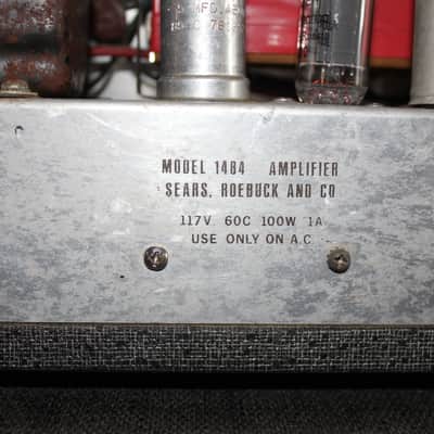 Silvertone - Sears Twin Twelve with Model 1484 Amp & Cabinet image 14
