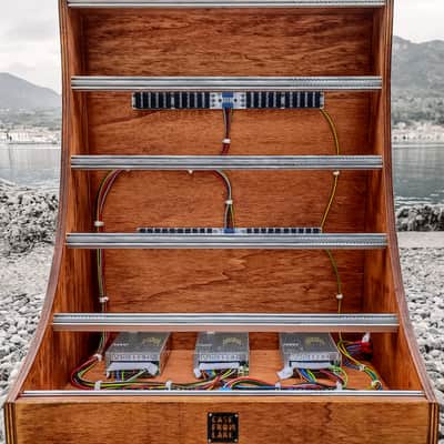 15U Eurorack case powered, 84 o 104 hp, modular synthesizer image 10