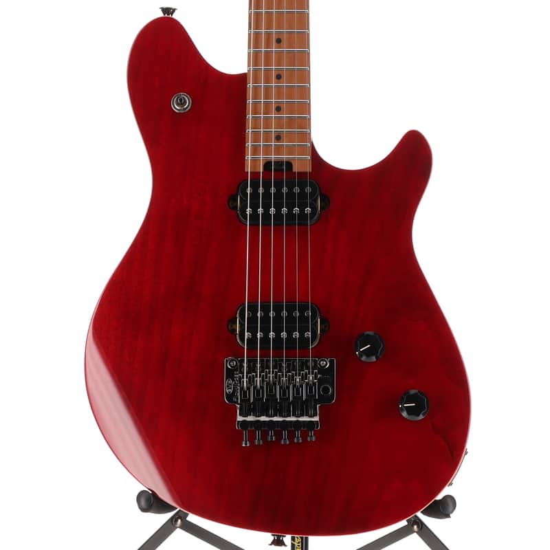 EVH Wolfgang WG Standard QM, Baked Maple Fingerboard, Wine Red (RP) image 1