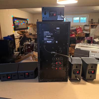 Yamaha SW-P201 Subwoofer + 5 Satellite Speakers NX-C220 Working Well 🔥🎶 image 5