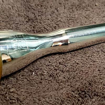 KING 7M trumpet mouthpiece, 24K gold plated, PRISTINE! image 6