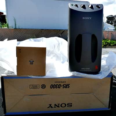 SONY SRS-D300 Active Powered Subwoofer Speaker System New Old Stock displayed in store  - Never Sold image 9