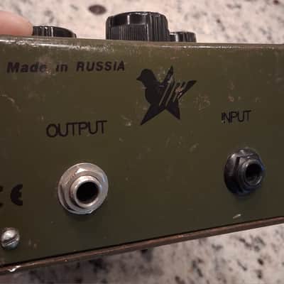 Electro-Harmonix SOVTEK Big Muff π Bubble Font 90s - Army Gree image 2