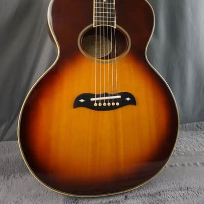 Aria Elecord FE-60 w/ Built-In Electronics w/ Hard Case image 2