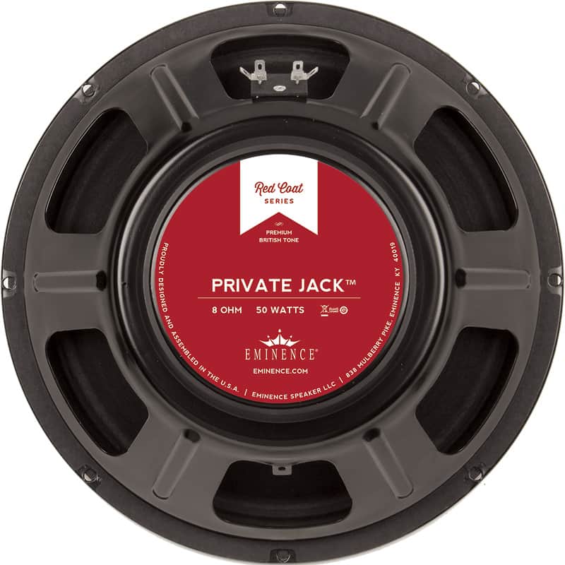 Eminence Private Jack 50-Watt 8 Ohm 12" Replacement Speaker image 1
