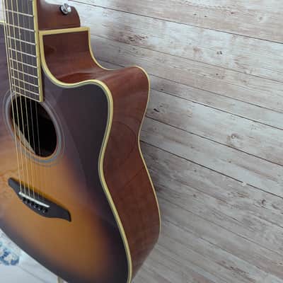 Used Yamaha FGC-TA TransAcoustic Traditional Western image 6